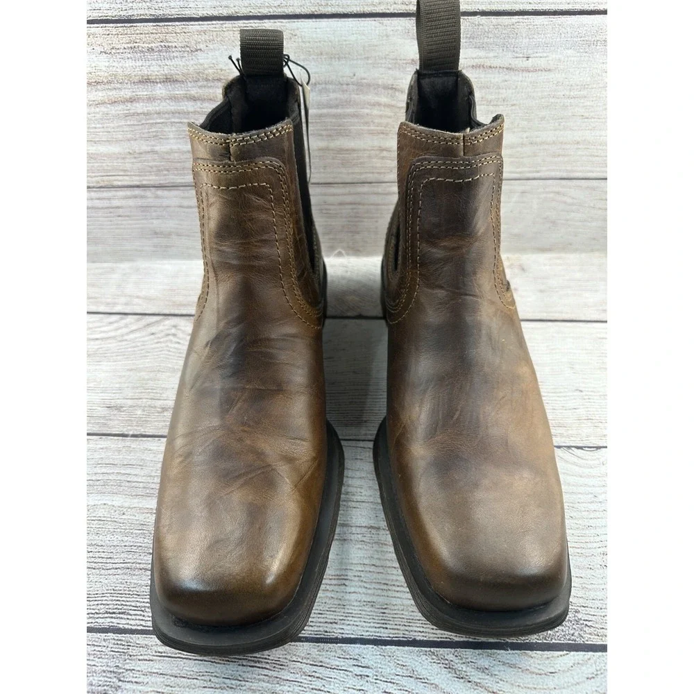 Ariat Midtown Rambler Men's Brown Chelsea Western Ankle Boots Size 8 D